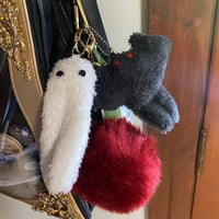 Image 3 of Mothman Plush Keychain