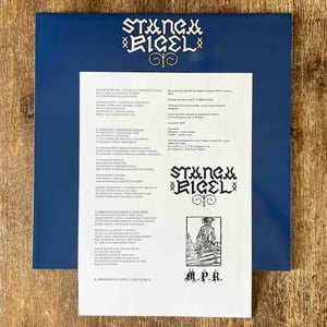 Image of STANGARIGEL Za striebornou horou LP - Black wax