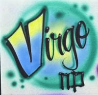 Image of Airbrush T shirt, Zodiac Design