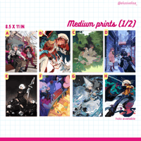 Image 2 of Medium Prints (8.5 x 11")