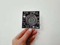 Image 2 of "The Spiral is the Process in Action" Sticker