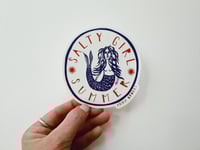 "Salty Girl Summer" Sticker