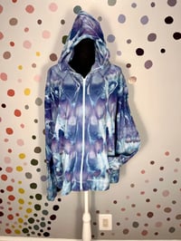Mermaid  Scale Lightweight Zip Up Hoodie XXL