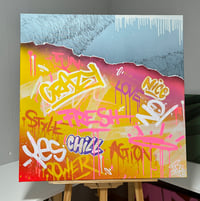 Image 1 of Crazy Canvas 80x80x4cm
