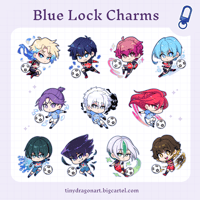 Blue Lock NEL Charms 