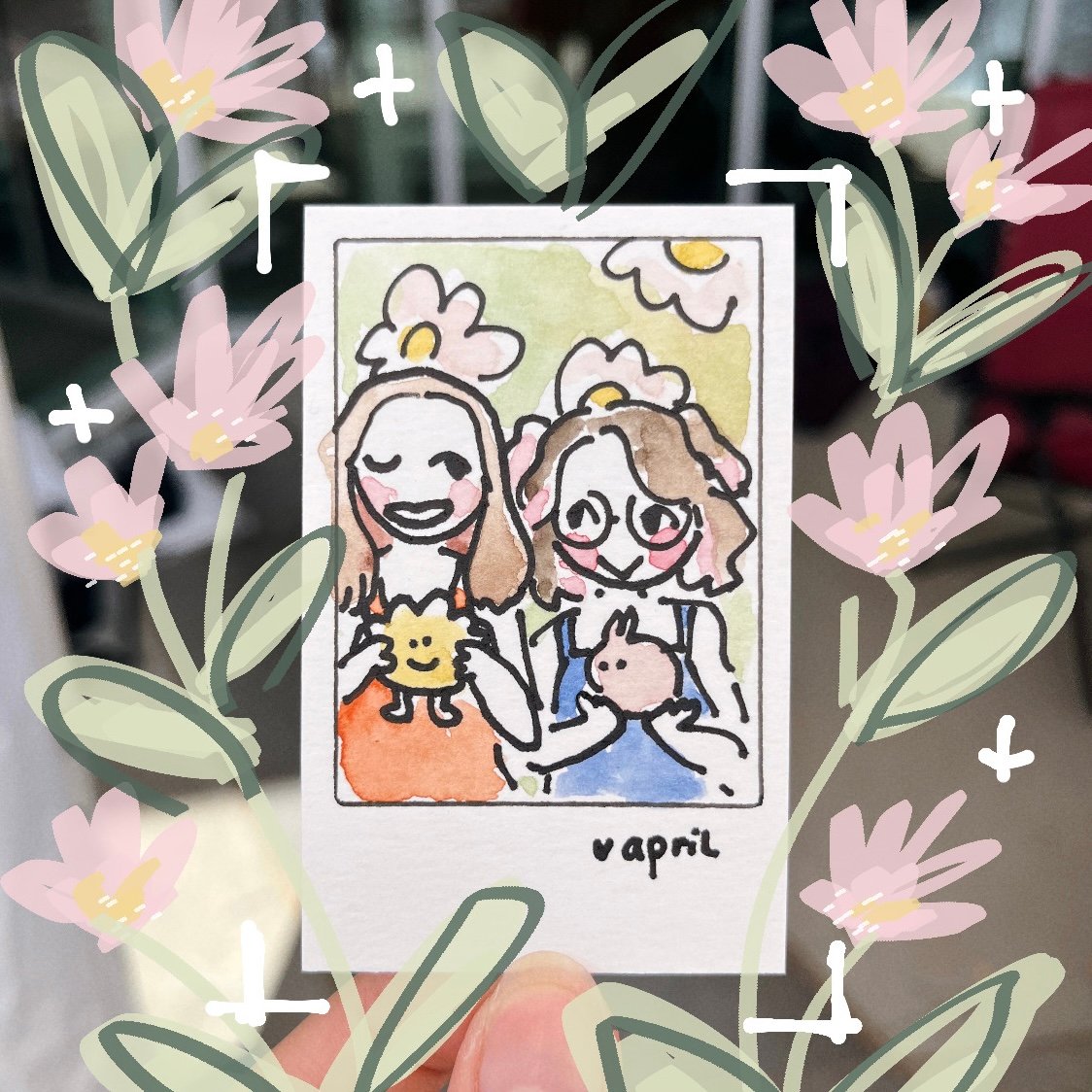 Image of Custom Polaroid Doodles!!