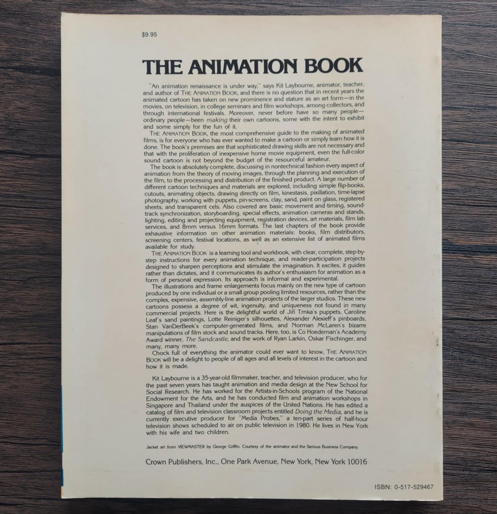 The Animation Book: A Complete Guide to Animated Filmmaking - From Flip-Books to Sound Cartoons
