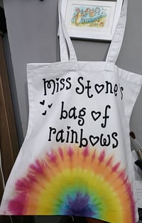 Image 4 of Rainbow tote bags ~ personalised
