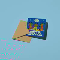 Image 2 of Boogie Into the New Year Card