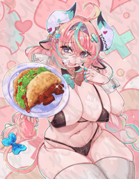 Image 2 of Cow Cravings Print