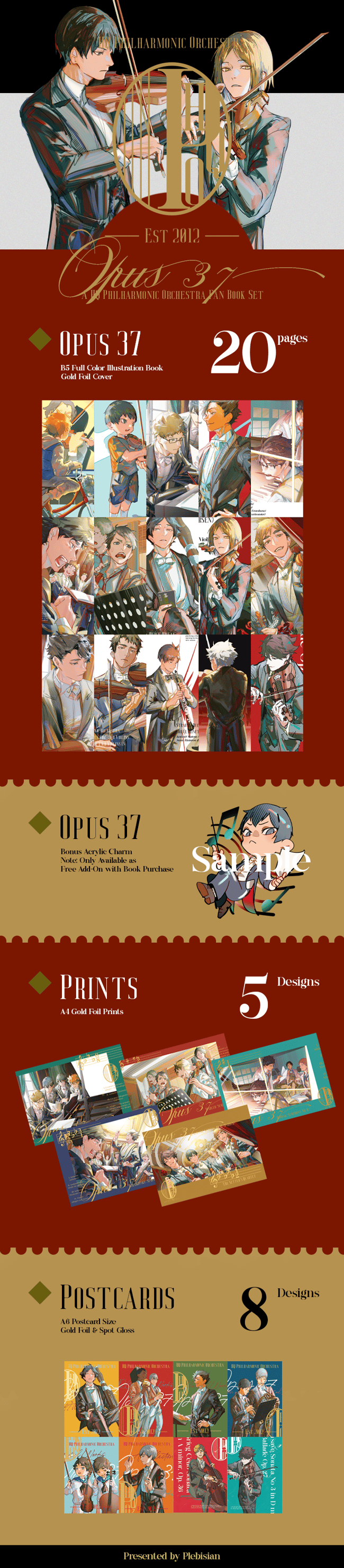 [HAIKYUU] OPUS 37 Book & Merch