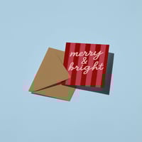 Image 2 of Merry and Bright Card