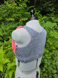 Image 3 of Linen Crossover Bra in Size Large & Voluptuous 