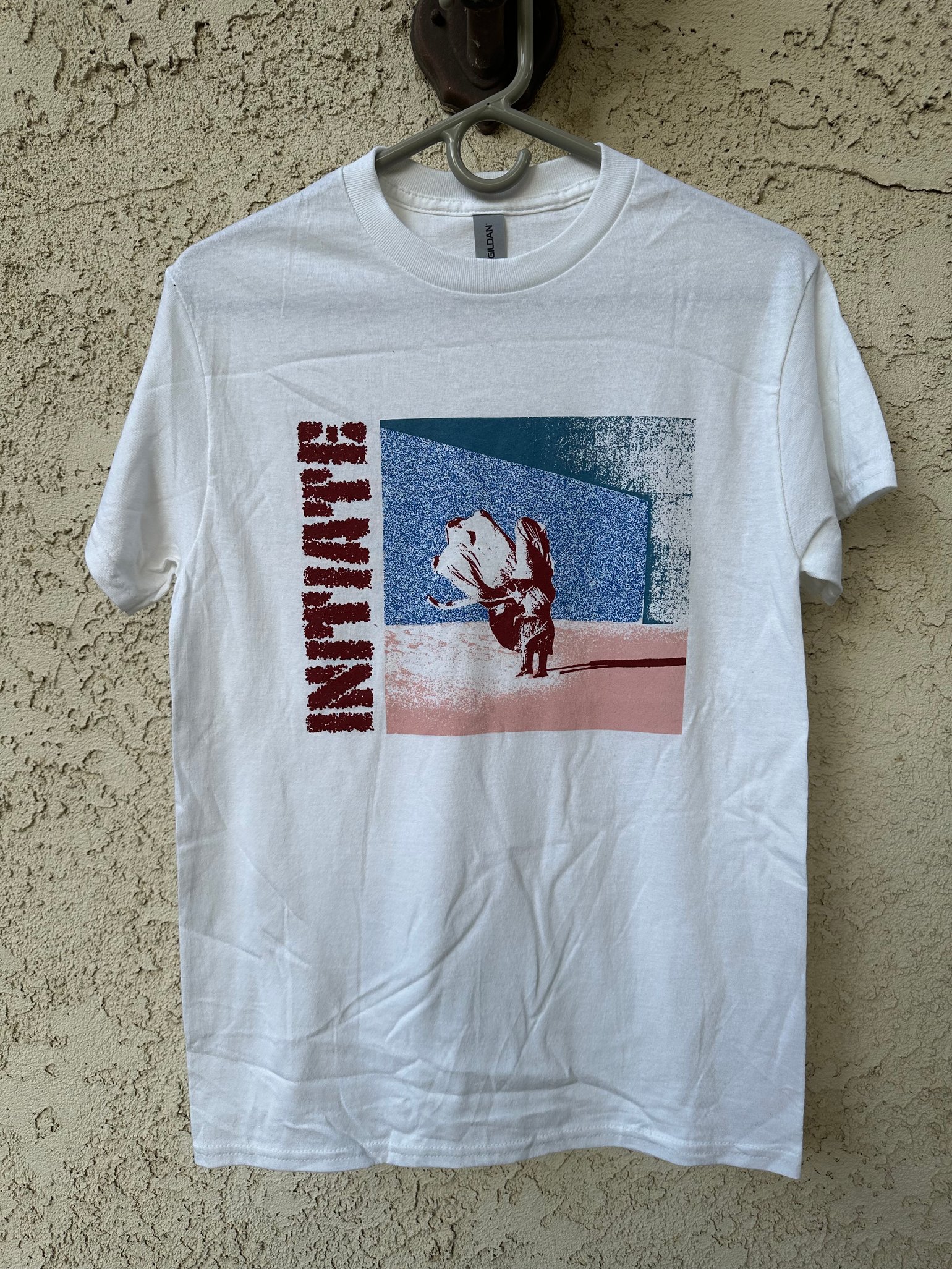Image of Red Print TM Single Cover T-Shirt