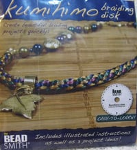 Image 2 of Kumihimo Loom Round Foam Disk 6 Inches With Instructions