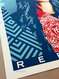 Image 2 of Shepard Fairey LIMITED EDITION S+N "REBIRTH" Silkscreen