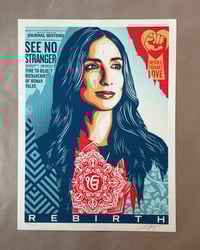 Image 1 of Shepard Fairey LIMITED EDITION S+N "REBIRTH" Silkscreen
