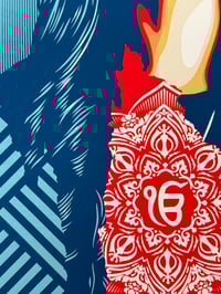 Image 3 of Shepard Fairey LIMITED EDITION S+N "REBIRTH" Silkscreen