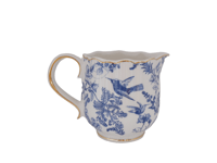 Image 2 of Blue Floral Cottage Creamer (New England Sourced)