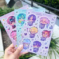 Image 5 of alnst AUs ✨ waterproof vinyl sticker sheet