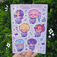 Image 4 of alnst AUs ✨ waterproof vinyl sticker sheet