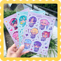 Image 1 of alnst AUs ✨ waterproof vinyl sticker sheet