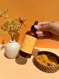 Image 2 of 4 oz Calendula Infused Face & Body Oil | Vegan, Fragrance-free