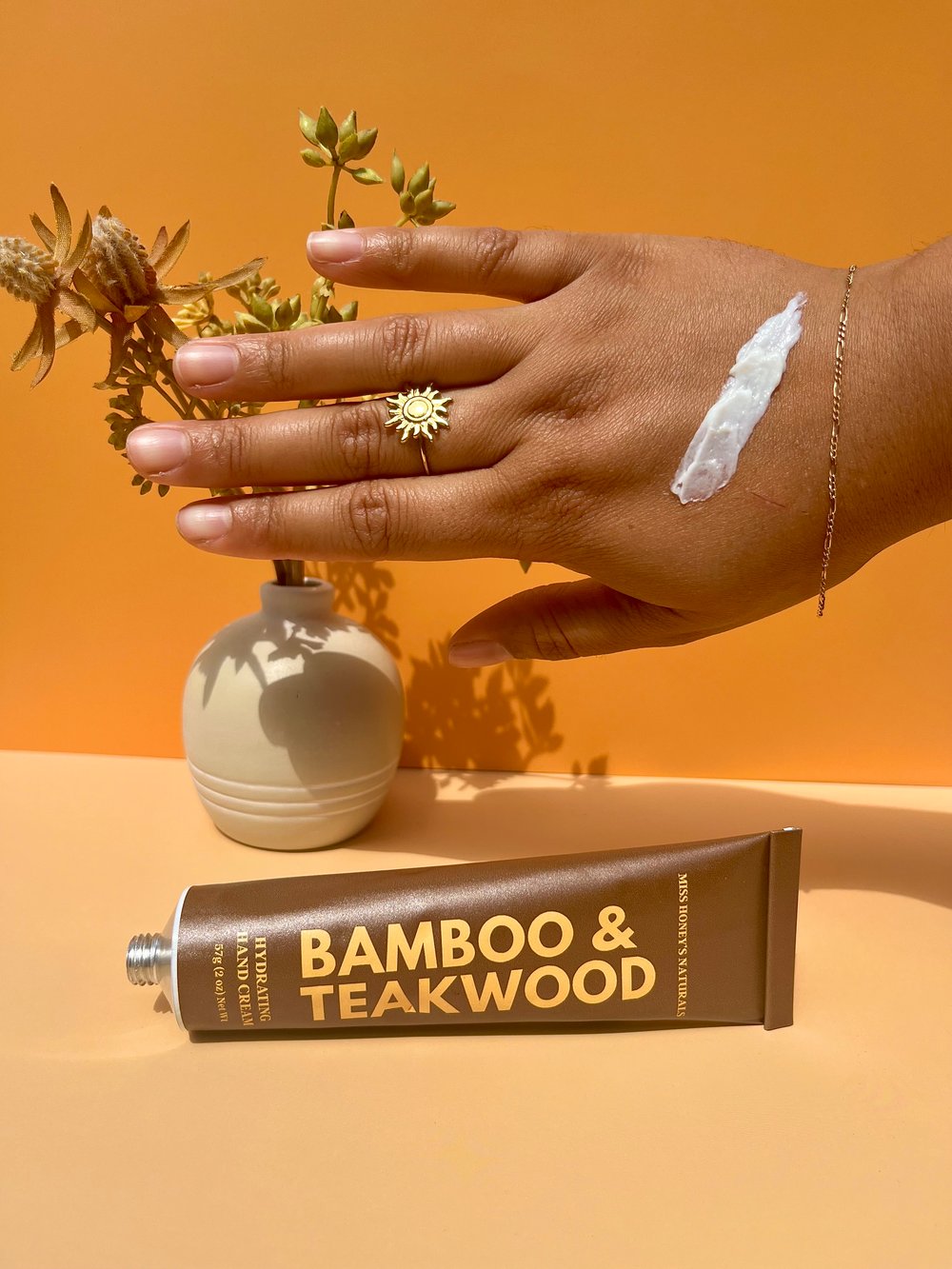 Image of Bamboo & Teakwood Cream - 2 oz