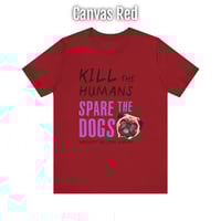Image 4 of Spare the Dogs (Pug) Jersey Tee 