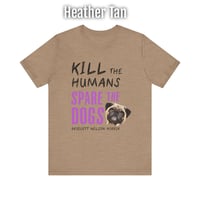 Image 1 of Spare the Dogs (Pug) Jersey Tee 
