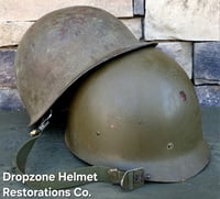 Image 11 of Vietnam USMC M-1 Helmet & 1965 Liner Mitchell Camo Cover. 1959 dated sweatband.