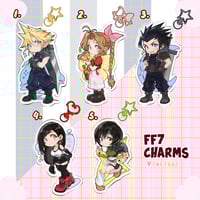 Image 1 of ☆ FF7 CHARMS ☆ PRE-ORDER