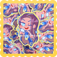 hyuna (alnst) ✨ waterproof vinyl sticker