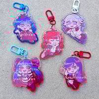 Image 6 of hundred line defense academy ✨ epoxy acrylic charms