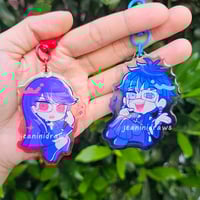 Image 2 of hundred line defense academy ✨ epoxy acrylic charms