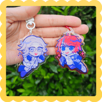 Image 1 of hundred line defense academy ✨ epoxy acrylic charms