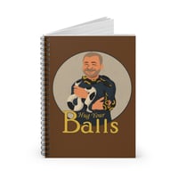 Image 3 of Hug Your Balls Spiral Notebook