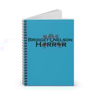 Image 1 of Bridgett Nelson Horror Tarantula Logo Spiral Notebook