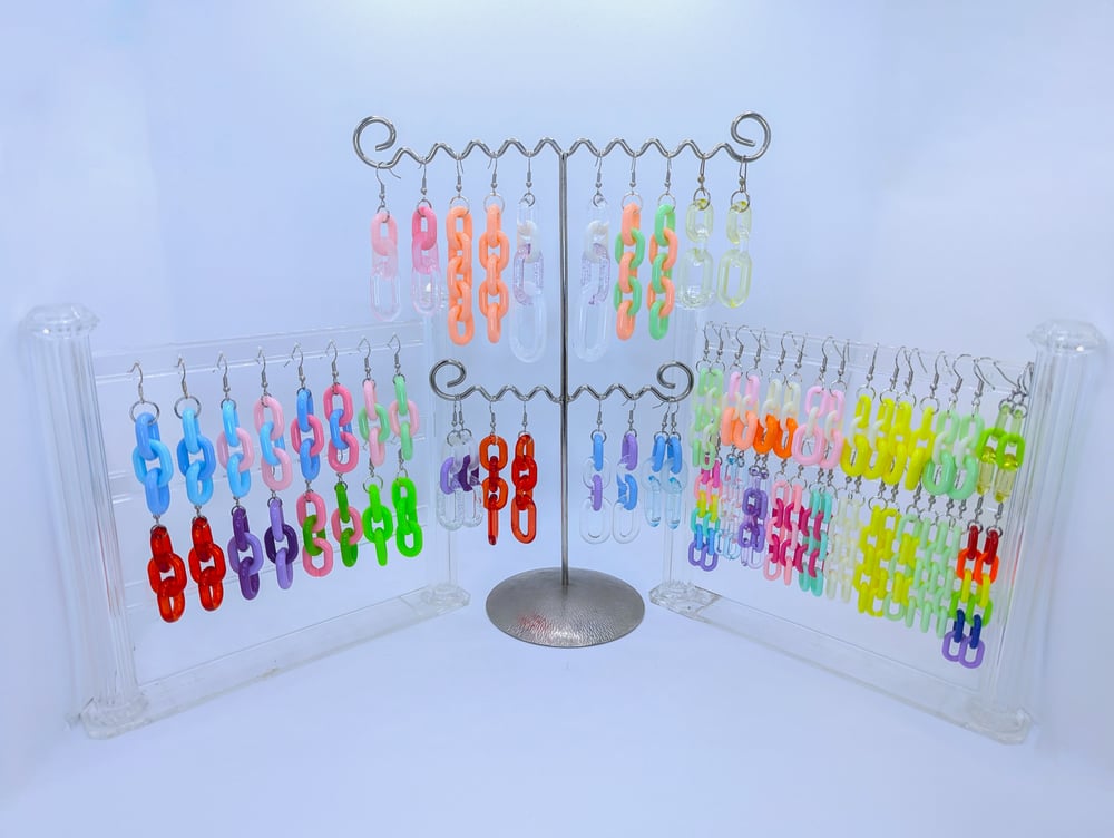 Image of Chain Dangle Earrings