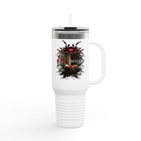 Image 14 of Red Inside - Overrun Hospital Insulated Travel Mug 40oz