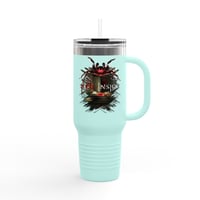 Image 12 of Red Inside - Overrun Hospital Insulated Travel Mug 40oz