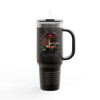 Image 4 of Red Inside - Overrun Hospital Insulated Travel Mug 40oz