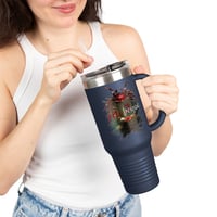 Image 5 of Red Inside - Overrun Hospital Insulated Travel Mug 40oz