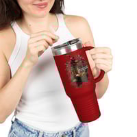 Image 9 of Red Inside - Overrun Hospital Insulated Travel Mug 40oz