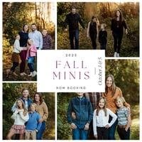 2025 Annual Fall Mini-Sessions
