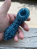 Blue Glitter Pipe