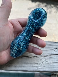 Image 4 of Blue Glitter Pipe