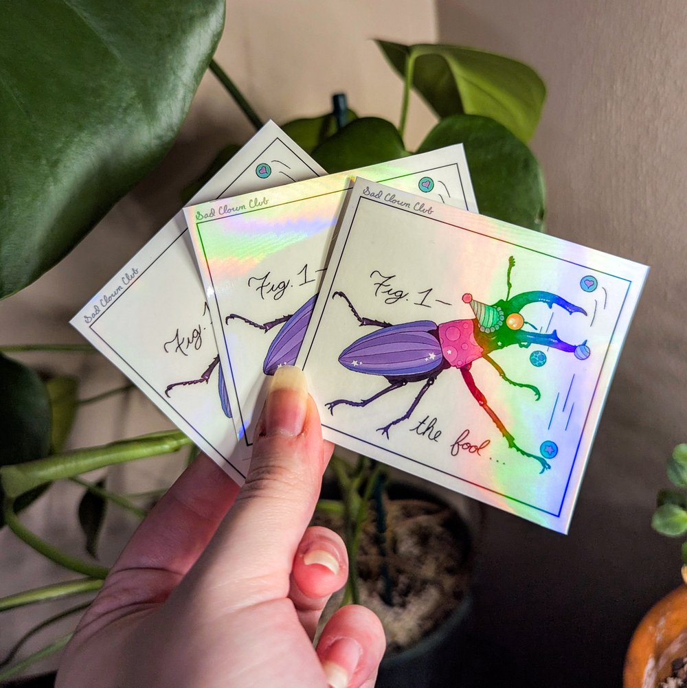 Image of "The Fool" Prints / Stickers