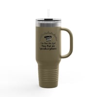 Image 2 of Speakerphone Gal Insulated Travel Mug 40oz