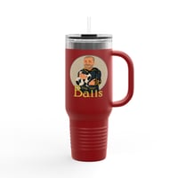 Image 2 of Hug Your Balls Insulated Travel Mug 40oz